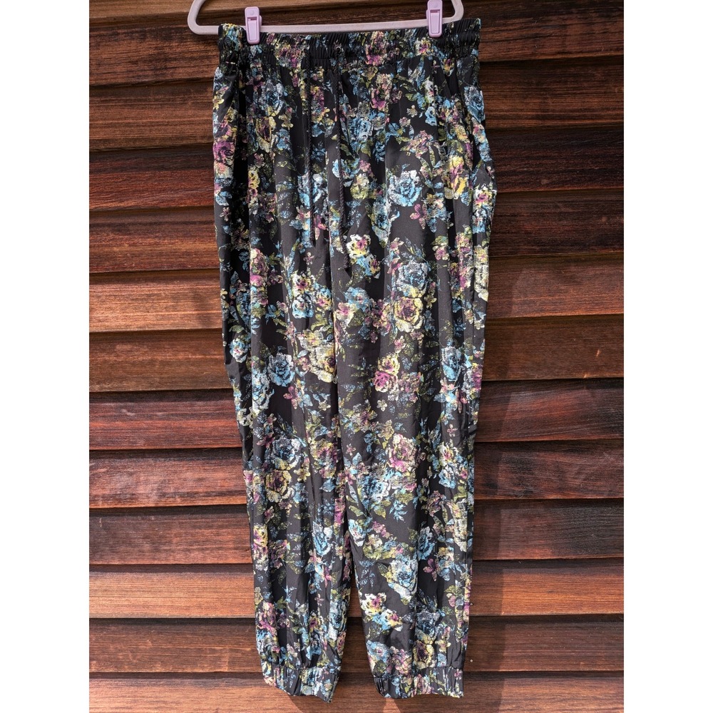 Forever 21 3X Floral cottagecore Joggers Pants Comfort Everyday Lounge Active